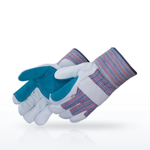 Liberty Safety 3551Q Leather Palm Gloves, Safety Cuff Gloves