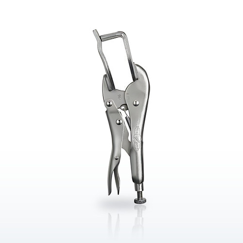 Locking Welding Clamp, 2-3/4 in Jaw Opening, 9 in Long