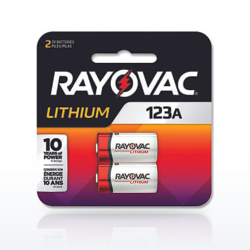 RAYOVAC RL123A Lithium Photo Batteries
