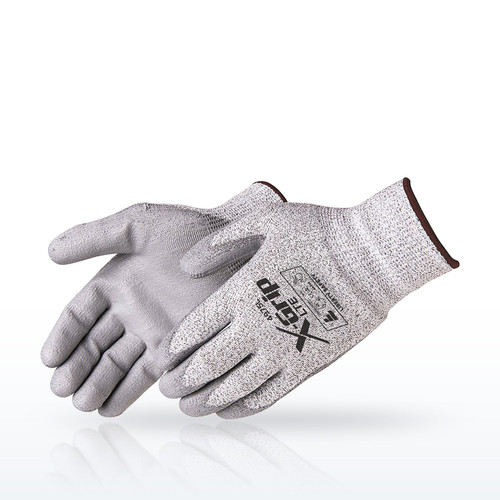 Liberty Safety X-GRIP LTE 4975 ANSI A5 Gray Polyurethane Cut Resistant Gloves
