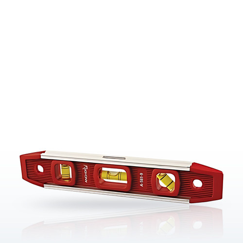 Magnetic Torpedo Level, 9 in, 3 Vials