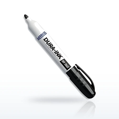 Markal Dura-Ink 96571 Dry Erase Marker, Black, 1/8 in