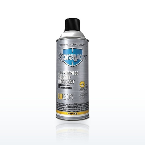 Sprayon LU SC0206000 LU206 All-Purpose Silicone Lubricant, 10 oz