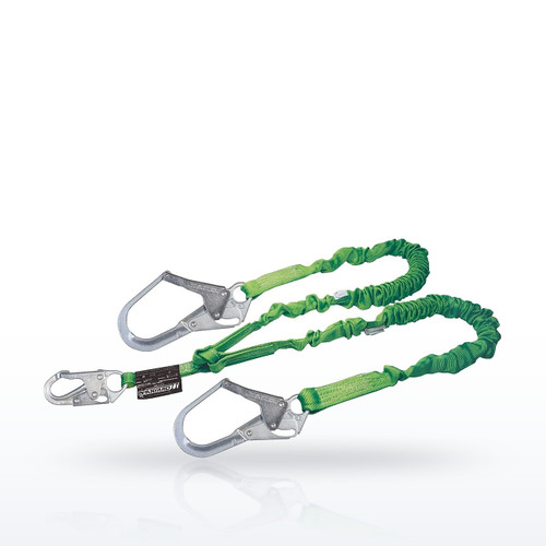 Manyard™ II Double Leg Stretchable Shock-Absorbing Lanyard - 231M-Z7/6FTGN