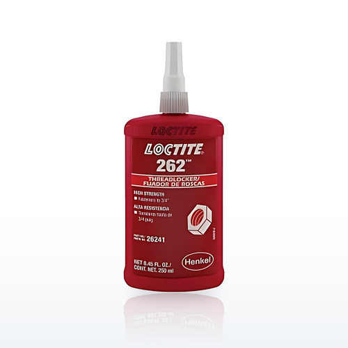 Loctite 262 Threadlockers, Medium to High Strength