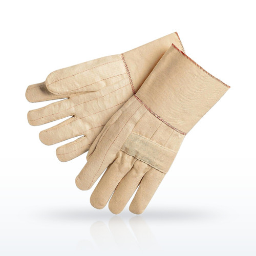 MCR Safety 9132G High Heat Gloves, 32 oz. Burlap Lined Cotton Hot Mill Gloves
