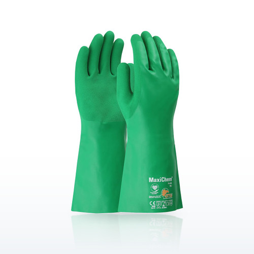 PIP MaxiChem 76-830 Chemical Resistant Gloves, ANSI A1