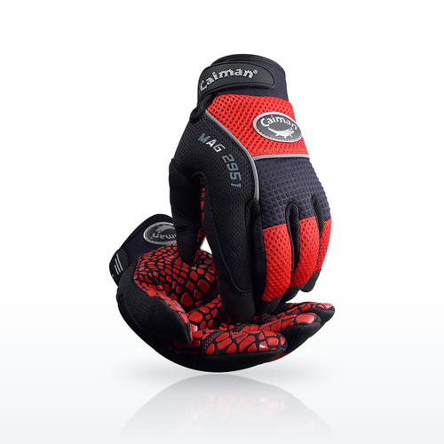 Caiman MAG 2951 High Dexterity Gloves, Silicone Coated, Multi-Activity Glove