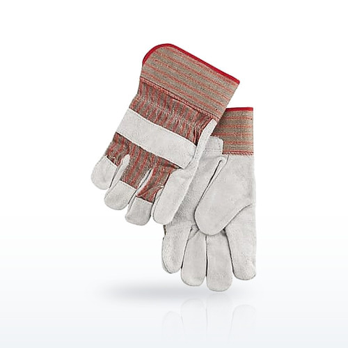 MCR Safety 1200 Leather Palm Gloves, Industrial Standard Shoulder Split Gloves