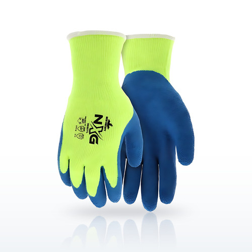 MCR Safety NXG 9690Y Hi-Vis Insulated Latex Coated Gloves
