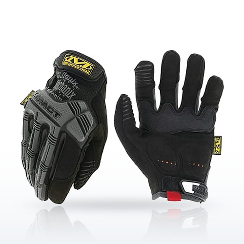 Mechanix Wear M-Pact MPT-58 Mechanics Gloves, Black/Grey