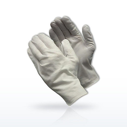 CleanTeam 97-521/10 Cleanroom Gloves, Medium Weight Cotton Lisle Inspection