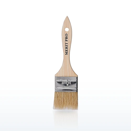 Merit Pro 00004 Paint Brushes, 2 in White Bristle Chip Brush