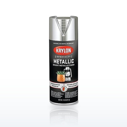 Krylon K01401777 Metallic Paint, 11 oz Fill, Aerosol Can