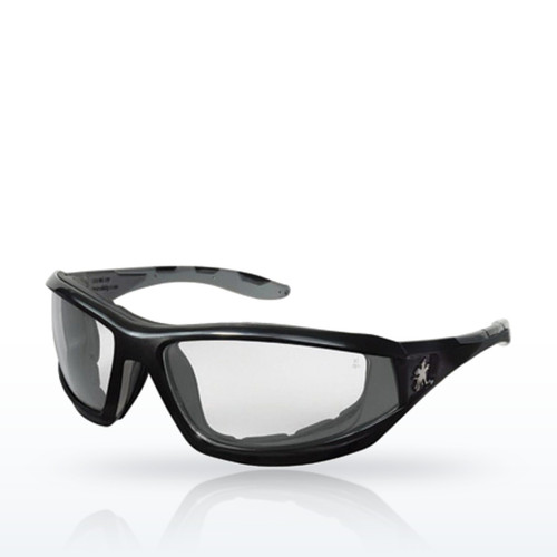 MCR Safety RP210AF Reaper Safety Glasses, Foam Gasket, Clear Anti-Fog