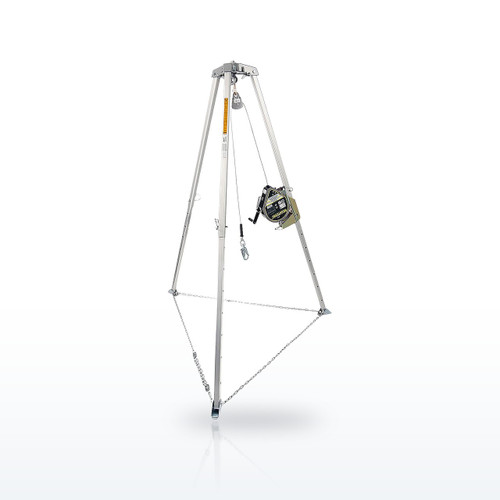 MightEvac™+ Self-Retracting Device Kit with Galvanized Steel Cable, Tripod