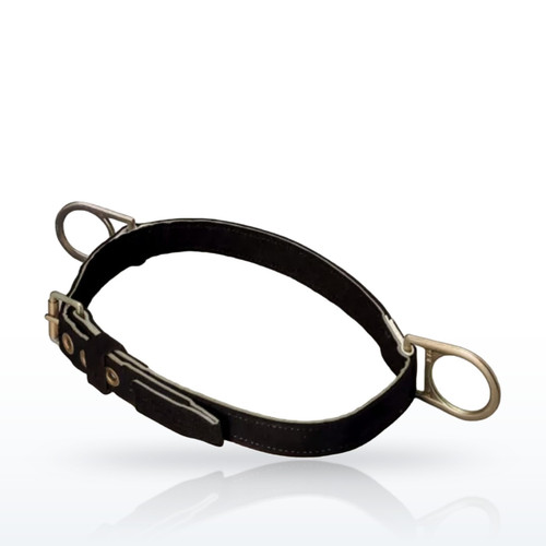 Miller Double D-ring body belt - 124N/BK Lined Body Belt with Side D-Rings