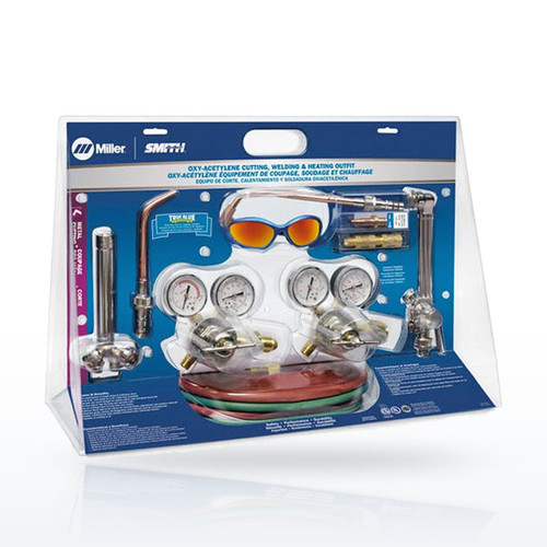 Miller Toughcut Medium Duty Acetylene Cutting/Heating/Welding Outfit, CGA-510
