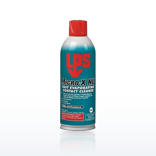 LPS 6616 Cleaning Products, Micro-X NU Fast Evaporating Contact Cleaners