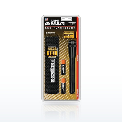 MAGLITE SP2201HJ Flashlights & Lanterns, Mini Maglite LED Flashlight, 2 AA