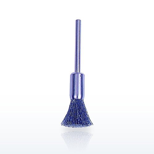 Miniature Wire End Brush, Stainless Steel, 5/16 in Brush Diameter