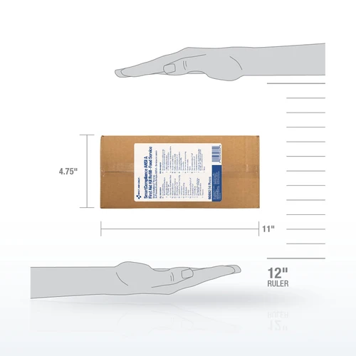 First Aid Only 90692 Medium Metal SmartCompliance Food Service First Aid Refill