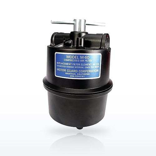 Motorguard M60-MOT Plasma Cutter Parts, Compressed Air Filter, 1/2 in (NPT)