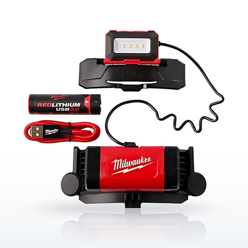 Milwaukee Tool 2118-21 Flashlights & Lanterns, BOLT REDLITHIUM USB Headlamp