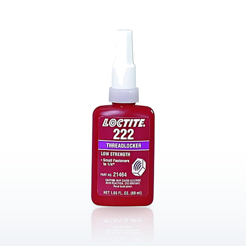 Loctite 231125 222 Threadlocker, Low Strength/Small Screw, 10 mL