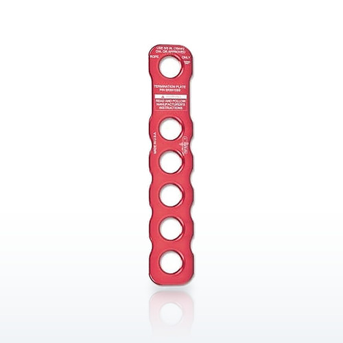 MSA Rope Termination Plate, Blue, 5/8 in