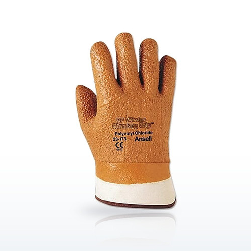 23-173 PVC-Coated Gloves, Size 10, Orange