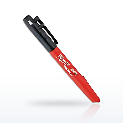 Milwaukee® Tool INKZALL® Ink Marker, Black, Fine Point, 36 EA/PK