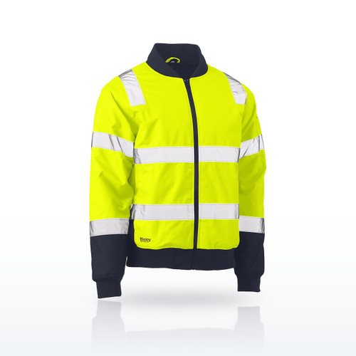 Multi-Season ANSI Type R Class 3 Bomber Jacket with Built-In Padded Lining