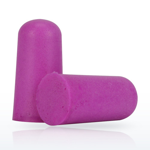 Nano Bullet™ Compact Disposable Soft Polyurethane Foam Ear Plugs - NRR 28 / SNR