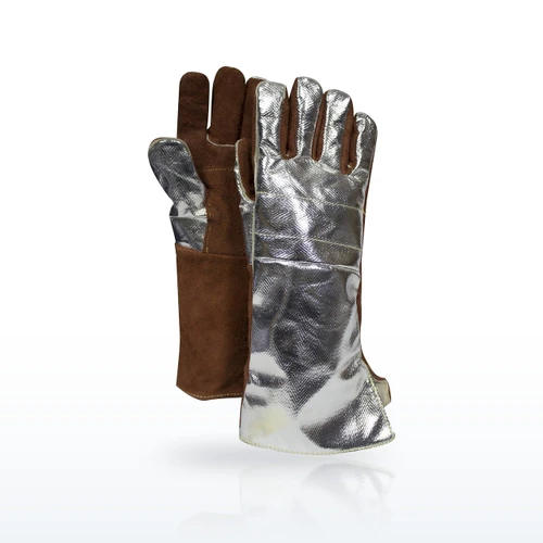 National Safety Apparel DJXG705185XL High Heat Gloves, Extreme Heat Aluminized