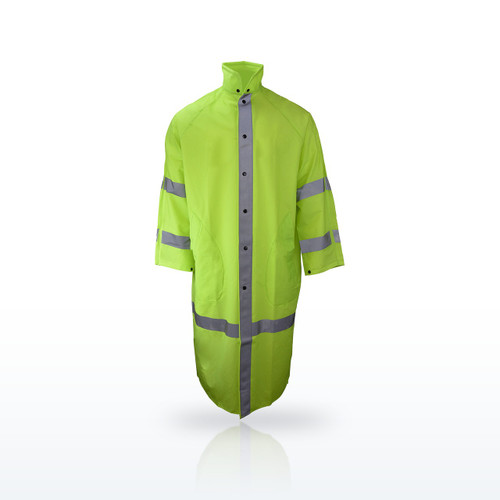 Neese 1870C Econo-Viz Coat with Snap-On Hood and Reflective Tape