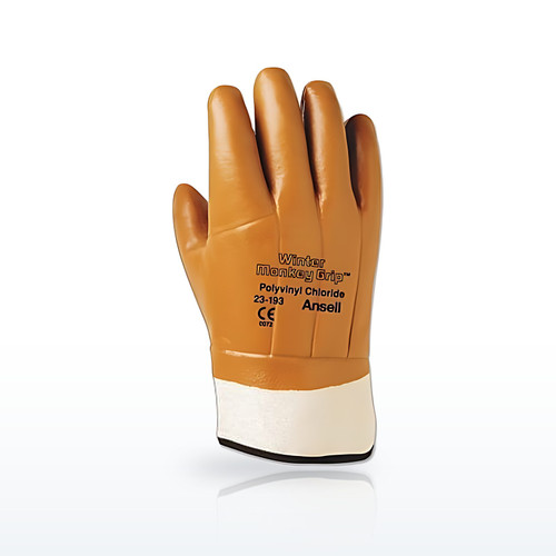 ActivArmr 104725 Coated Gloves, ANSI A2, PVC-Coated Gloves