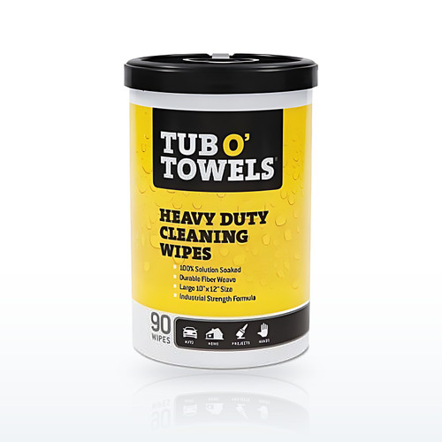 Tub O'Towels TW90 Hand Cleaners, Multi-Purpose Towel, Orange