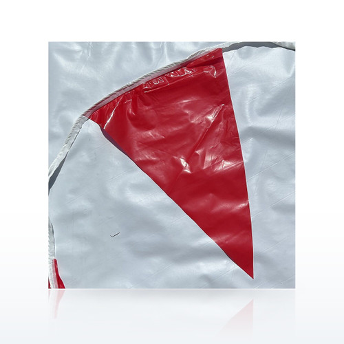 Mutual Industries Safety Flags & Pennants, OSHA Perimeter Marker Flag Line
