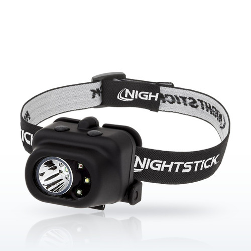 Nightstick NSP-4610B Multi-Function Headlamp, White Spot, Red and Green Flood