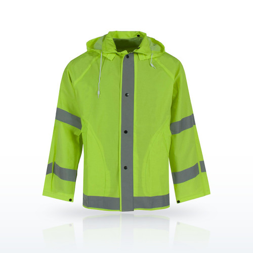 Neese 1820J Econo-Viz Jacket with Snap-On Hood and Reflective Tape