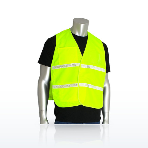 PIP 300-2513 Hi-Vis Vests, Non-ANSI Incident Command Vest, Solid Polyester