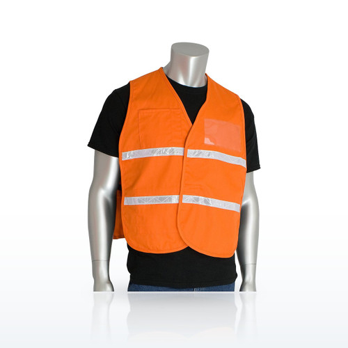 PIP 300-1507 Hi-Vis Vests, Non-ANSI Incident Command Vest, 100% Polyester