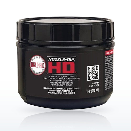 Weld-Aid NOZZLE-DIP HD 7094 Anti-Spatter & Chemicals, 32 oz Jar, Amber