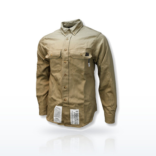 Neese VI7SHKH Arc Flash Clothing, VI7SH 7 oz Indura FR Shirt (CAT 2)