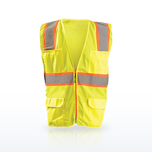 OccuNomix LUX-ATRANS-Y Hi-Vis Vests, LUX-ATRANS Class 2 Hi-Vis Two-Tone Surveyor