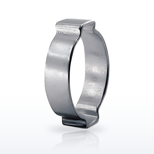 Oetiker 2-Ear Clamps, 7.3 mm, .7 mm Steel