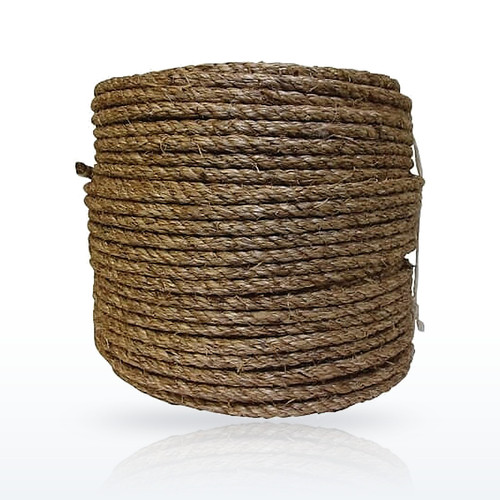 Orion Ropeworks Twisted Manila Rope, 600 ft L, Manila, Natural, 1/2 in dia