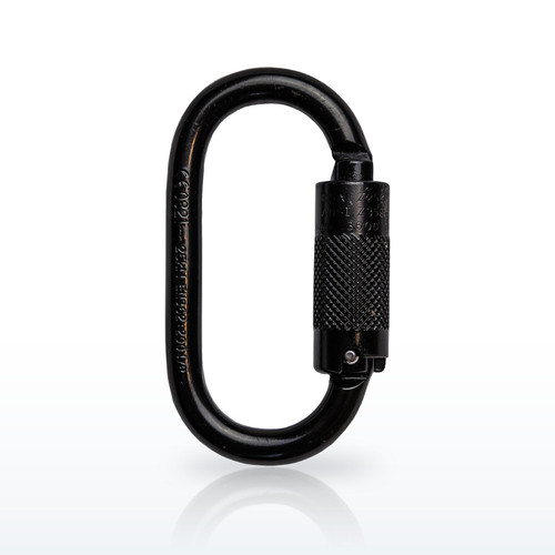 Safewaze 019-9002 Accessories, Oval Steel Triple Lock Carabiner