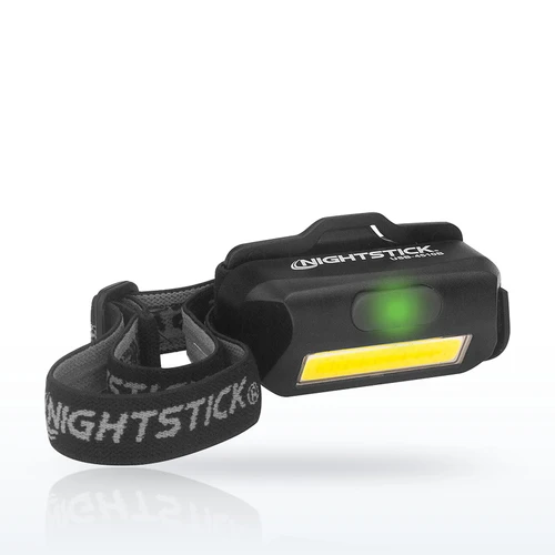 Nightstick USB-4510B Multi-Flood USB Rechargeable Headlamp, 250 Lumens, Black